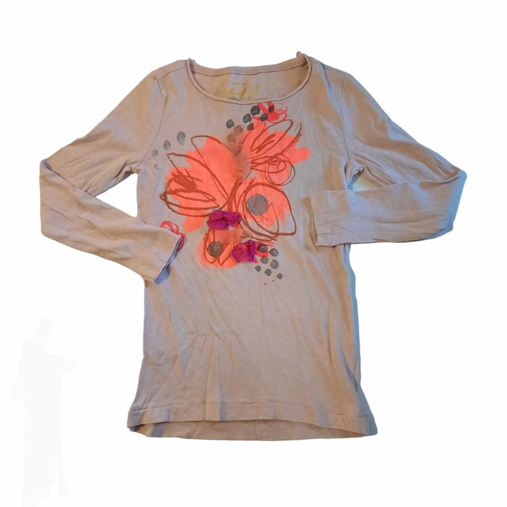 Crewcuts Girls Embellished Long Sleeve Top 4/5